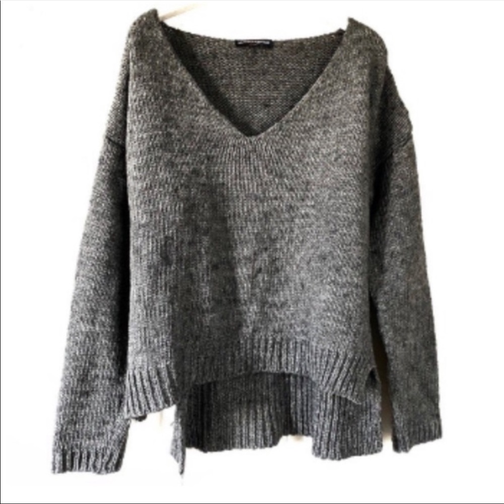 Brandy Melville Dale Grey Sweater